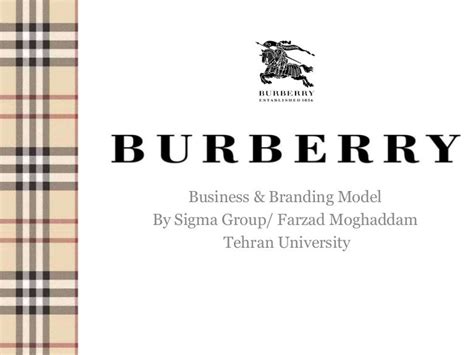 burberry business canvas|thomas Burberry company.